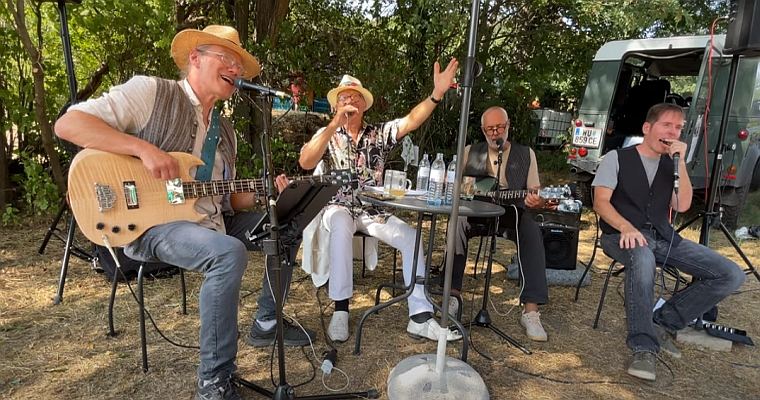 Louie Austen & Das Vorstadt-Trio @Riedenfest Kritzendorf 1.9.2024